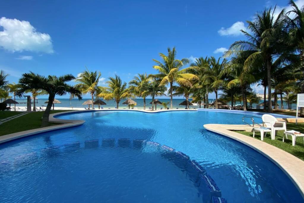 Oceanfront Condo Bm By Andiani Cancún Exteriör bild